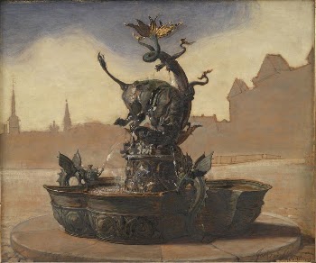 Sketch for the Dragon Fountain | Free Photo - rawpixel