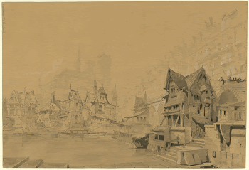 Sketch for the set of Act | Free Photo - rawpixel