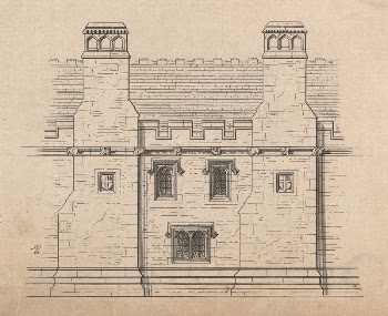 Sketch of a Portion of a Gothic | Free Photo - rawpixel