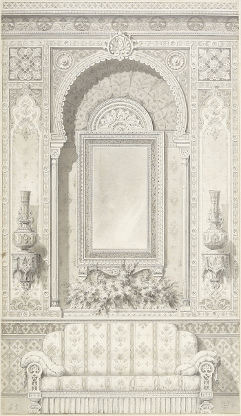 sketch of interior with window | Free Photo - rawpixel