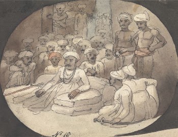 Sketch of Mahaji Sindia in his | Free Photo - rawpixel