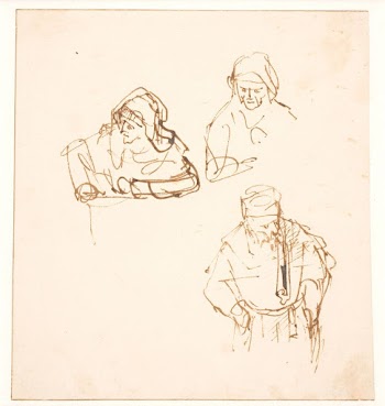 Sketch sheet with two studies | Free Photo - rawpixel