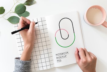 Sketchbook Mockup
