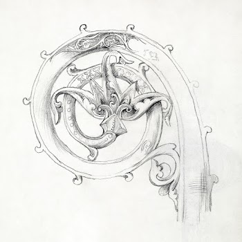 Sketchbook of Byzantine and Romanesque… | Free public domain illustration