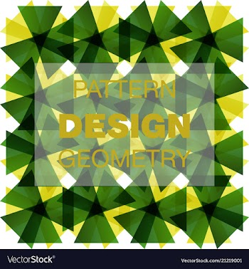 Sketched flower print in bright colors - seamless vector image