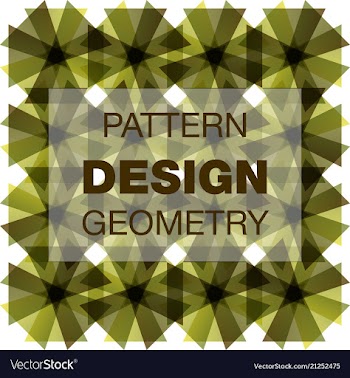 Sketched flower print in bright colors - seamless vector image