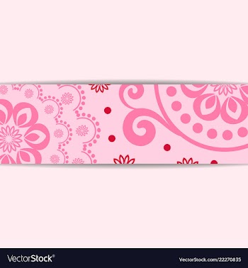 Sketched flower print in bright colors vector image