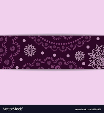 Sketched flower print in bright colors vector image