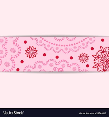 Sketched flower print in bright colors vector image