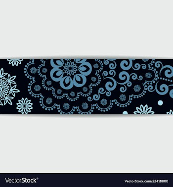 Sketched flower print in bright colors vector image