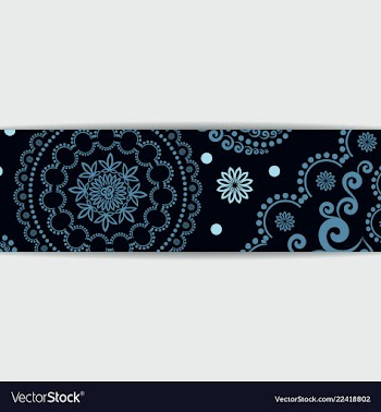 Sketched flower print in bright colors vector image