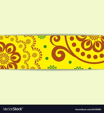 Sketched flower print in bright colors vector image