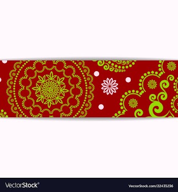 Sketched flower print in bright colors vector image