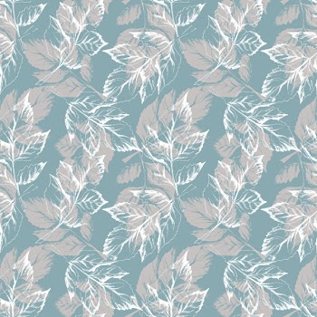 Sketched Leaves Seamless Pattern. Hand Drawn Illustration. 