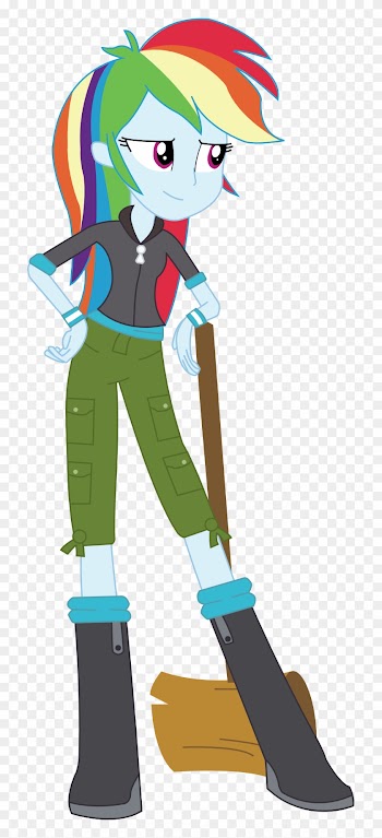 Sketchmcreations Equestria Girls Rainbow Dash By Sketchmcreations - Equestria Girls Rainbow Dash In A Dress