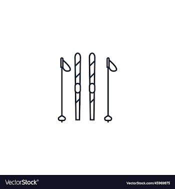 skiing creative icon from sport icons collection