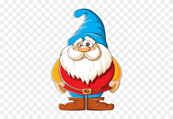 Skillful Design Gnome Clipart Cartoons Alphabet Letter - Funny Gnome Cartoon