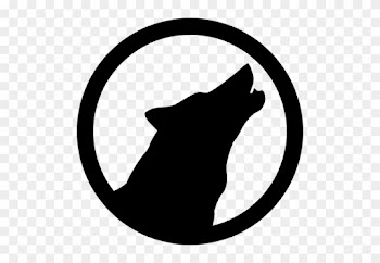 Skillful Design Wolf Clipart Black And White 68 Public - Wolf Personalize It! Shower Curtain