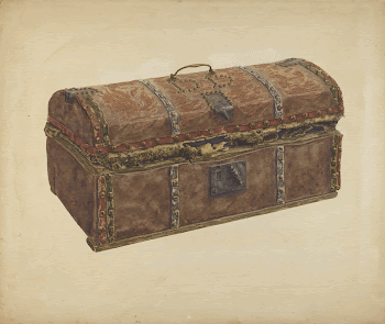 Skin Covered Trunk (ca.1939) by Russell | Free Photo - rawpixel