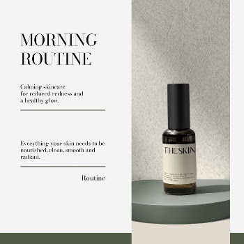 Skincare routine Instagram post template | Free Vector Template - rawpixel