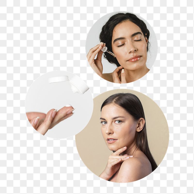 Skincare routine png badge sticker, | Free PNG - rawpixel