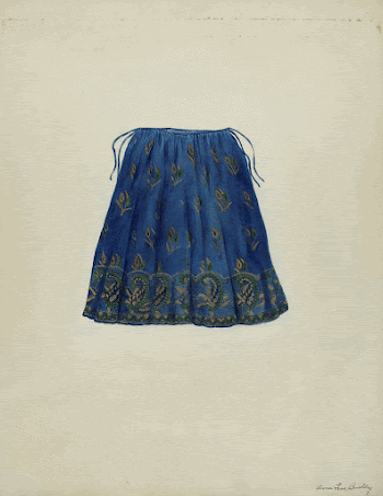 Skirt (c. 1940) by Ann | Free Photo - rawpixel