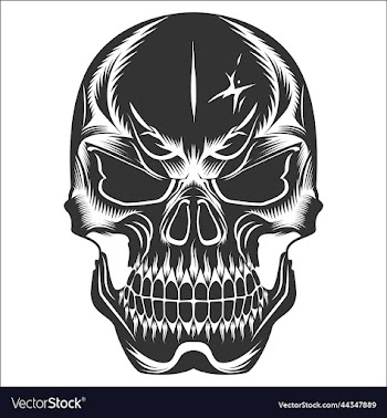 skull and art