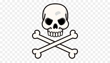 Skull and Bones Skull and crossbones Human skull symbolism Emoji - drawing light bulb 