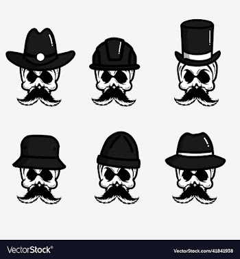 skull and crossbones icon set