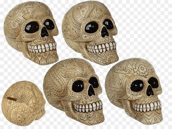 Skull and crossbones Piggy bank Totenkopf Tirelire - skull 