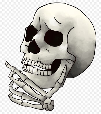 Skull and crossbones Skeleton Image Emoji - skull 