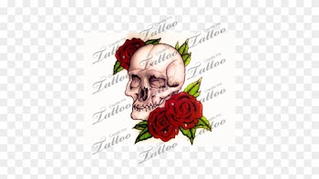 Skull And Roses - Garden Roses