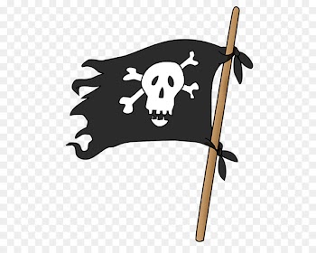 Skull & Bones Piracy Jolly Roger Clip art - Pirate flag PNG 