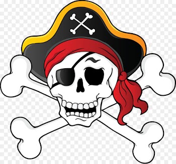 Skull & Bones Piracy Skull and crossbones Clip art - pirate 