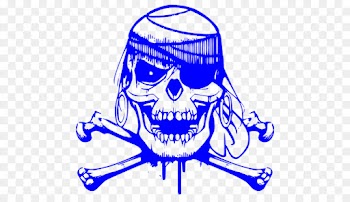 Skull, Computer Icons, Human Skull Symbolism, Blue, Head PNG
