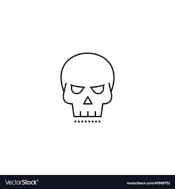 skull creative icon from war icons collection
