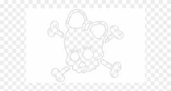 Skull Cute Girl Png
