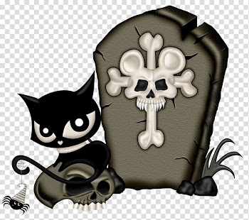 Skull Day of the Dead Cat-like Mexican cuisine, creative skull transparent background PNG clipart