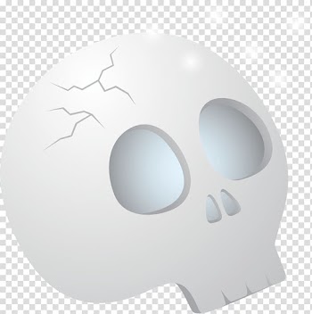 Skull Euclidean Bone Material, Skull material transparent background PNG clipart