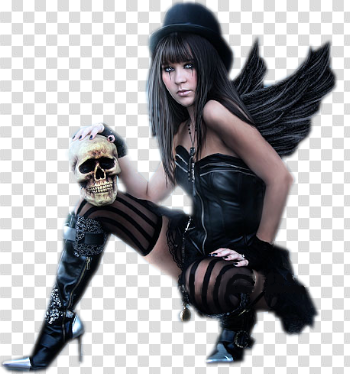 Skull Girl (PNG) | Official PSDs