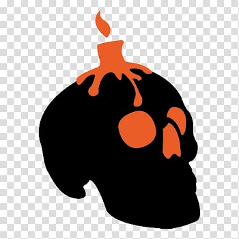 Skull Light Logo, Islamic lighting transparent background PNG clipart