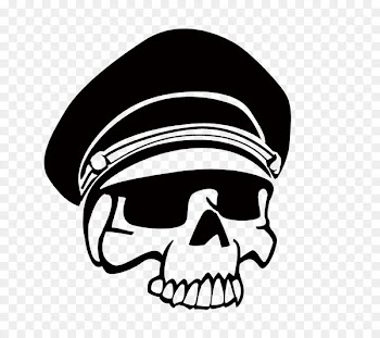 Skull Logo Drawing Clip art - Skull police positive 