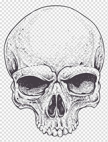 Skull, Rollup Banner transparent background PNG clipart