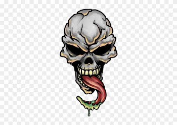 Skull Tattoo Png Transparent Images - Demon Skull Tattoo Designs