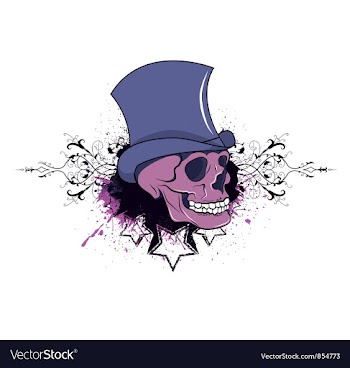 Skull tshirt design vector image