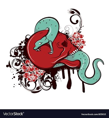 Skull tshirt design vector image