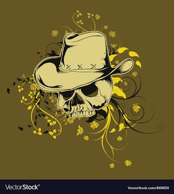 Skull tshirt design vector image