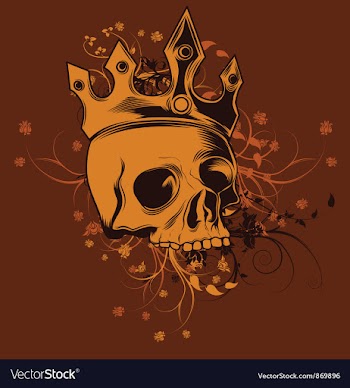 Skull tshirt design vector image