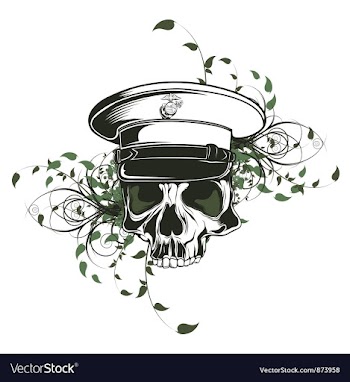 Skull tshirt design vector image