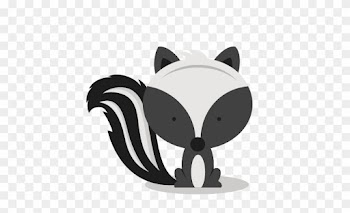 Skunk Svg Scrapbook Cut File Cute Clipart Files For - Baby Skunk Clipart